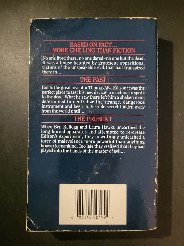 Horror House by J. N. Williamson 1981 BMI Horror Paperback