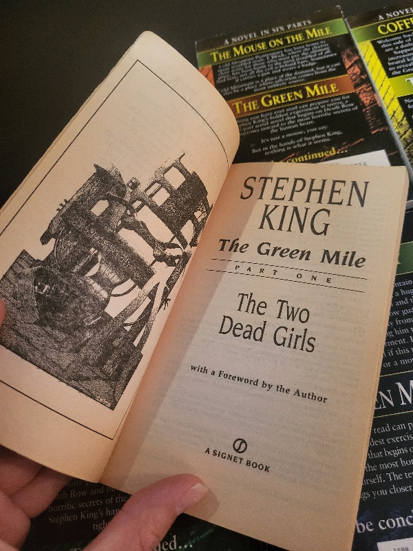 Stephen King’s The Green Mile 1996 Signet Series in Custom Slipcase