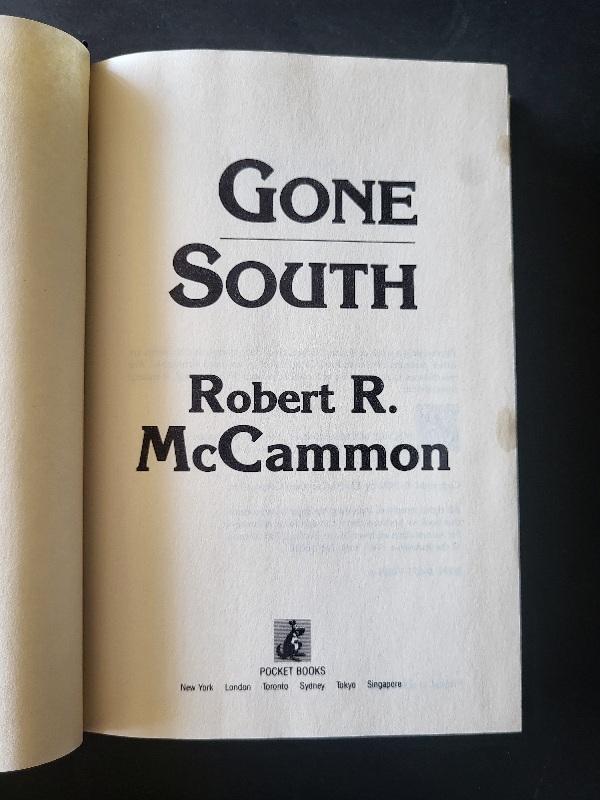 Gone South by Robert R. McCammon 1992 Hardcover