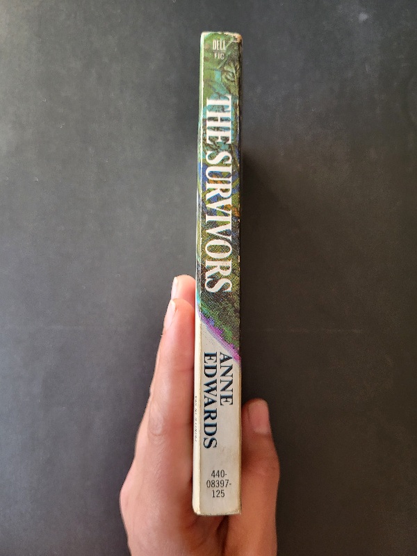 The Survivors by Anne Edwards 1974 Dell Horror Paperback