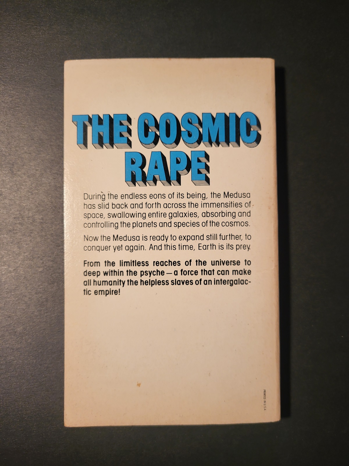 The Cosmic Rape by Theodore Sturgeon 1977 Pocket Science Fiction Paperback