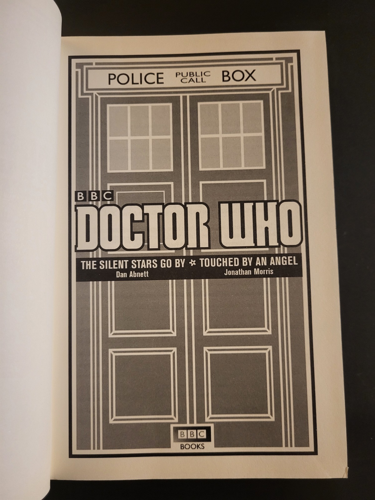 BBC Doctor WHO Leatherbound Edition The Silent Stars Go By / Touched by an Angel