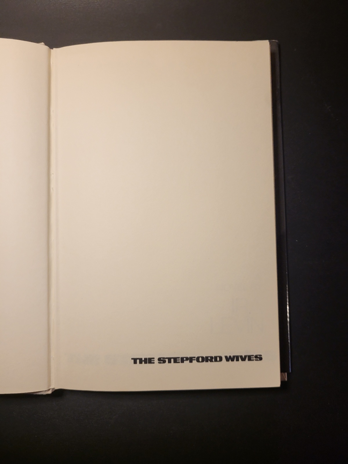 The Stepford Wives by Ira Levin First Edition 1972