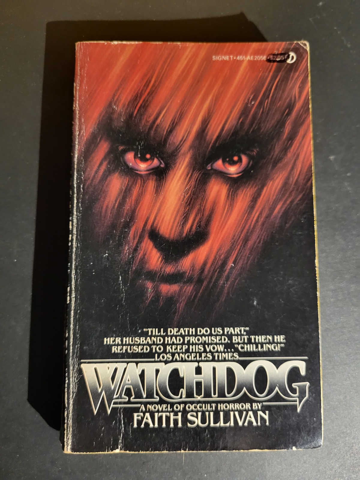 Watchdog by Faith Sullivan 1983 Signet Horror Paperback