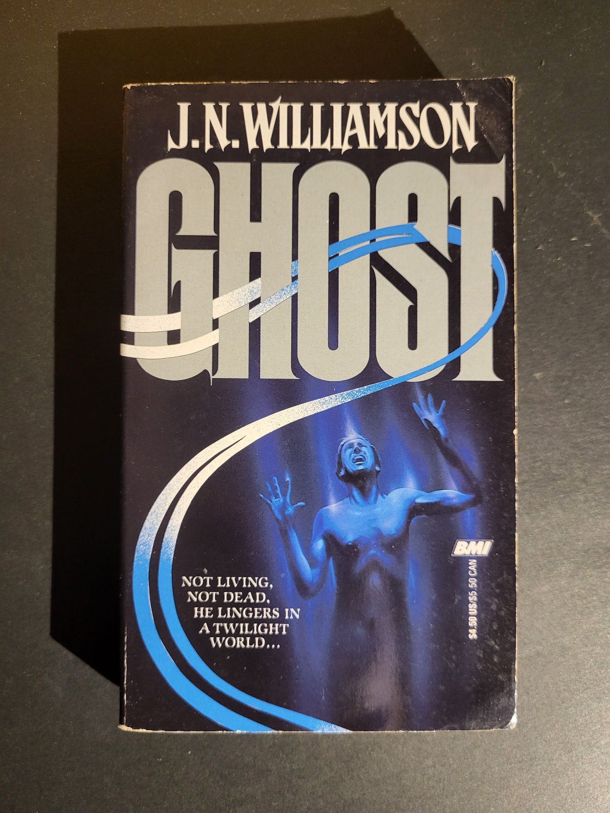 Ghost by J. N. Williamson 1984 BMI Horror Paperback