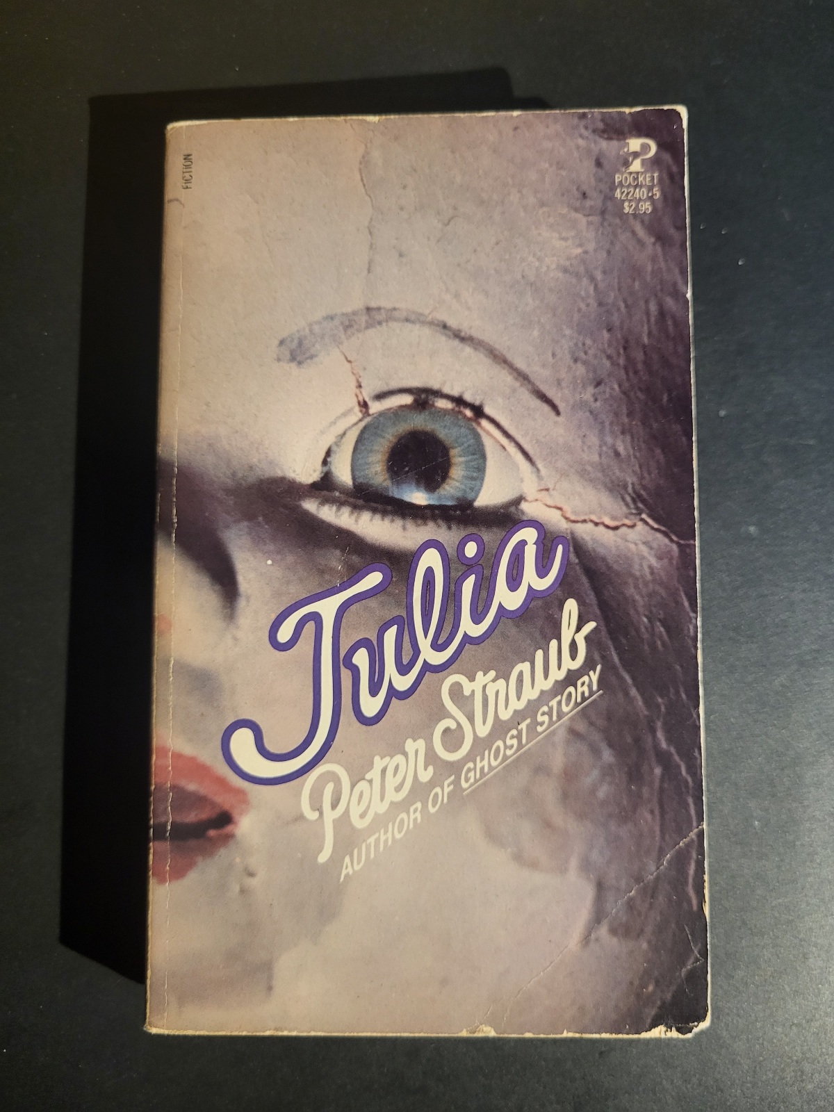 Julia by Peter Straub 1976 Pocket Fiction Horror Paperback