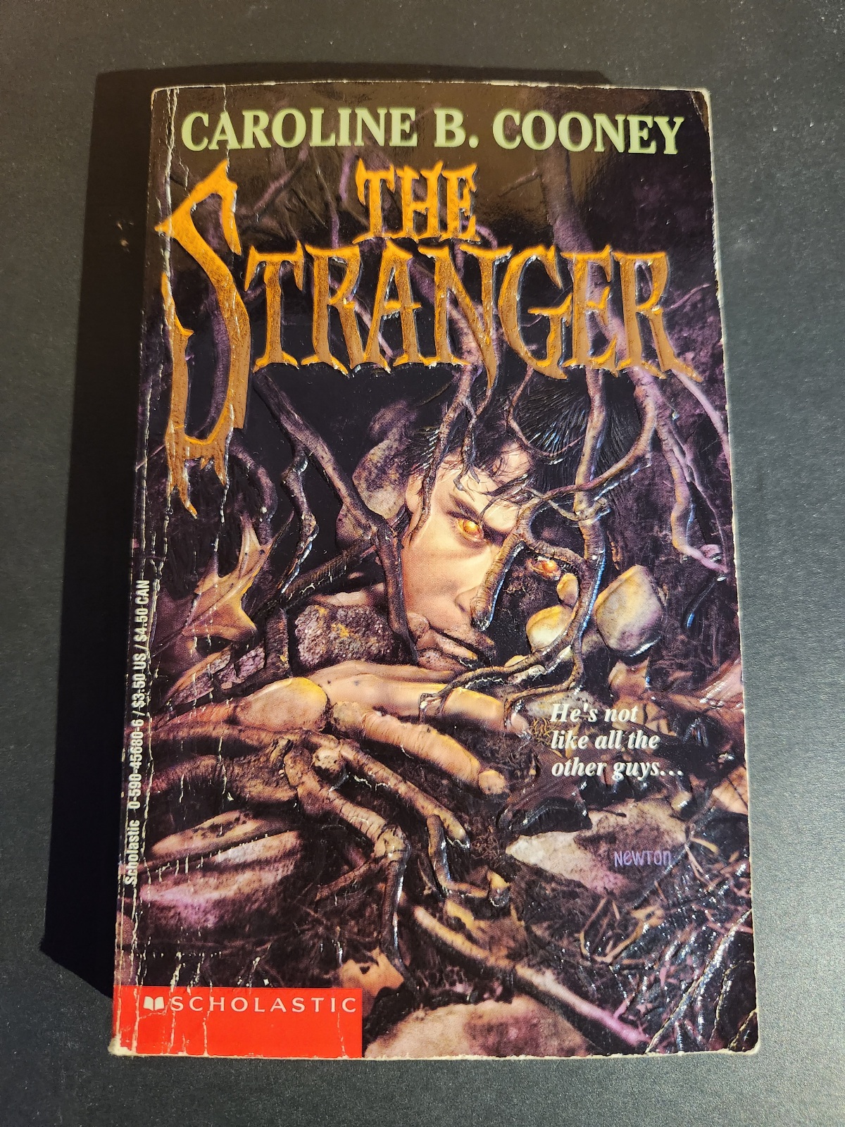 The Stranger by Caroline B. Cooney Scholastic 1993 YA Horror Paperback