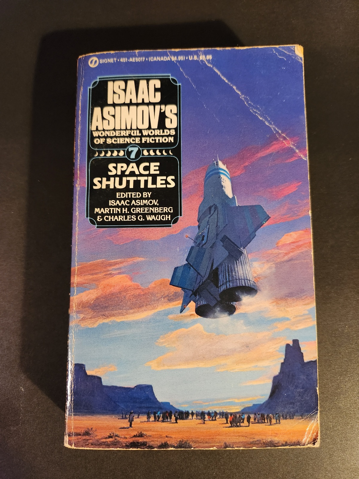 Space Shuttles Isaac Asimov's Wonderful Worlds of Science Fiction 7 1987