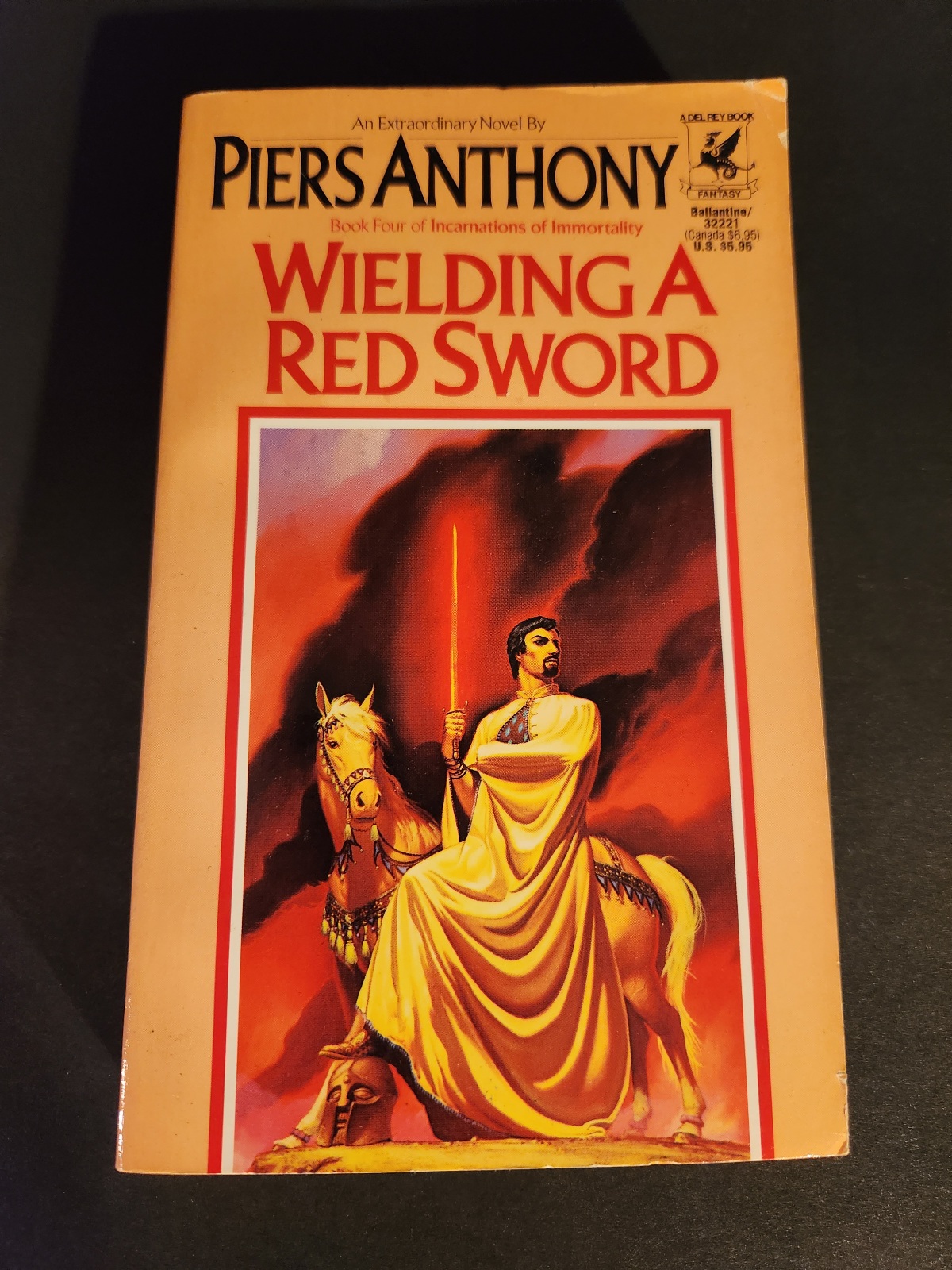 Wielding A Red Sword by Piers Anthony 1990