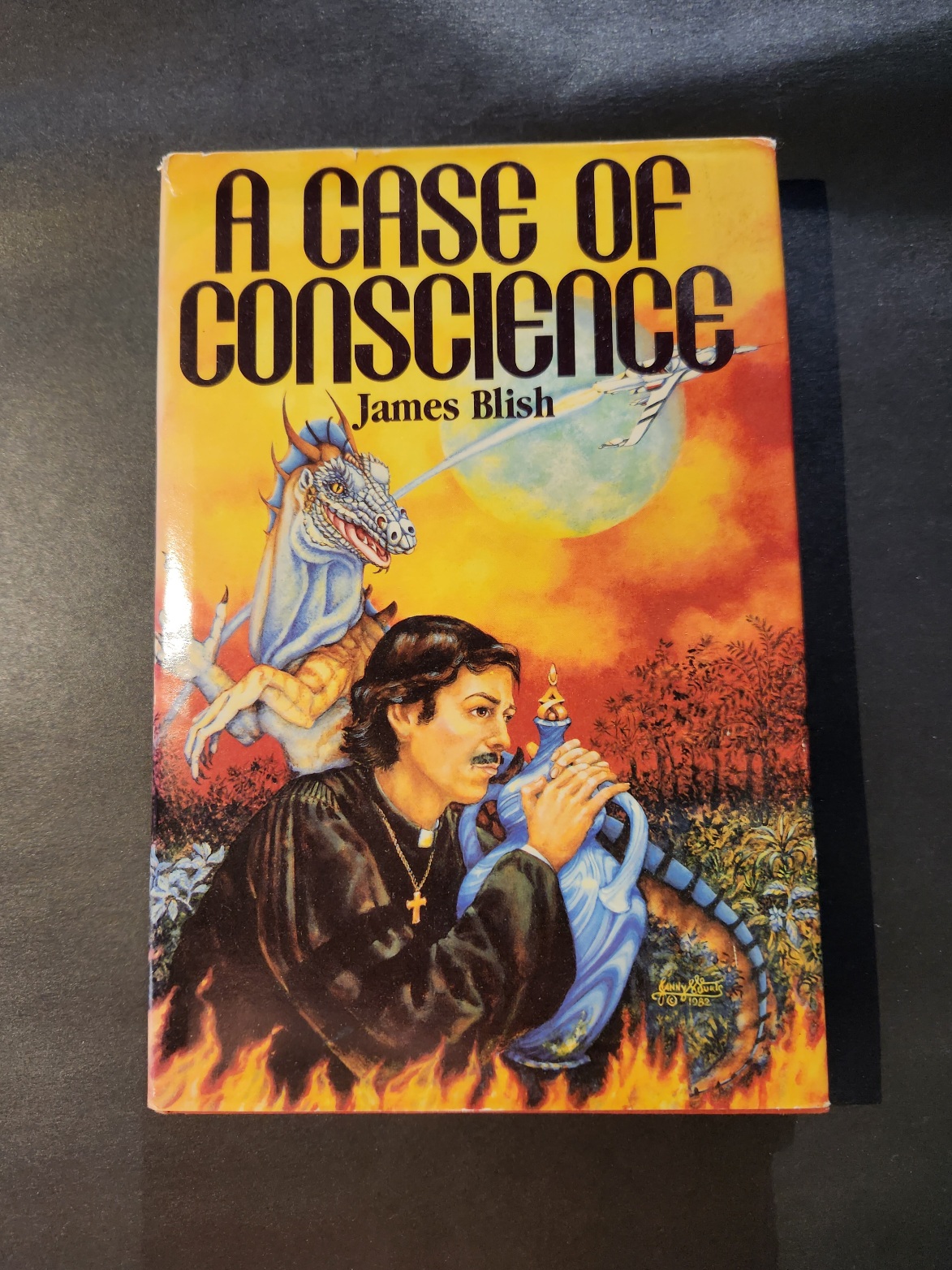 A Case of Conscience by James Blish Book Club Edition BCE 1958 Del Rey