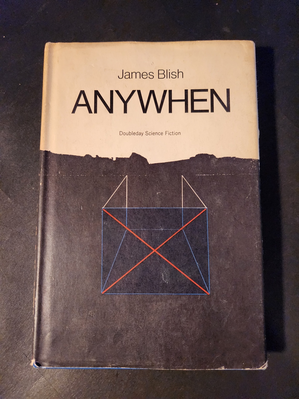 Anywhen by James Blish 1970 Doubleday Science Fiction Book Club Edition Hardcover