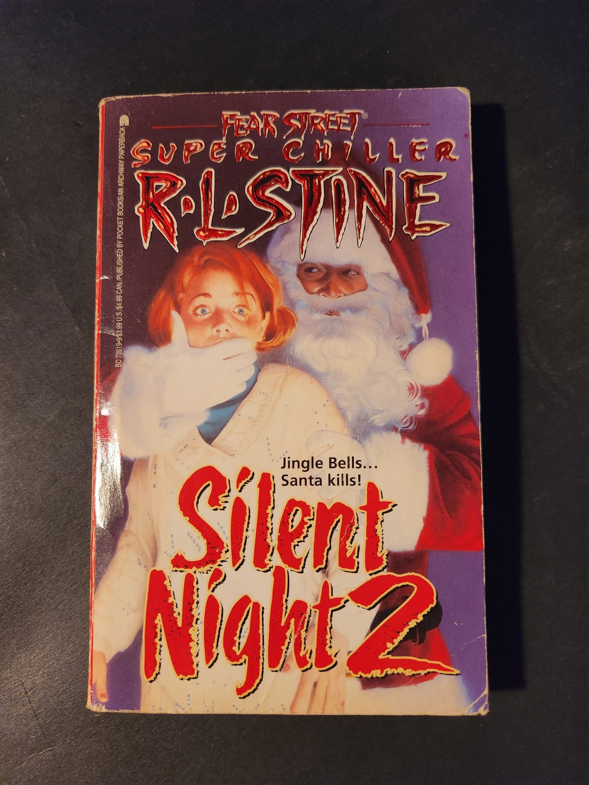 Silent Night 2 by R. L. Stine 'Fear Street Super Chiller' 1993 Paperback 1st Printing