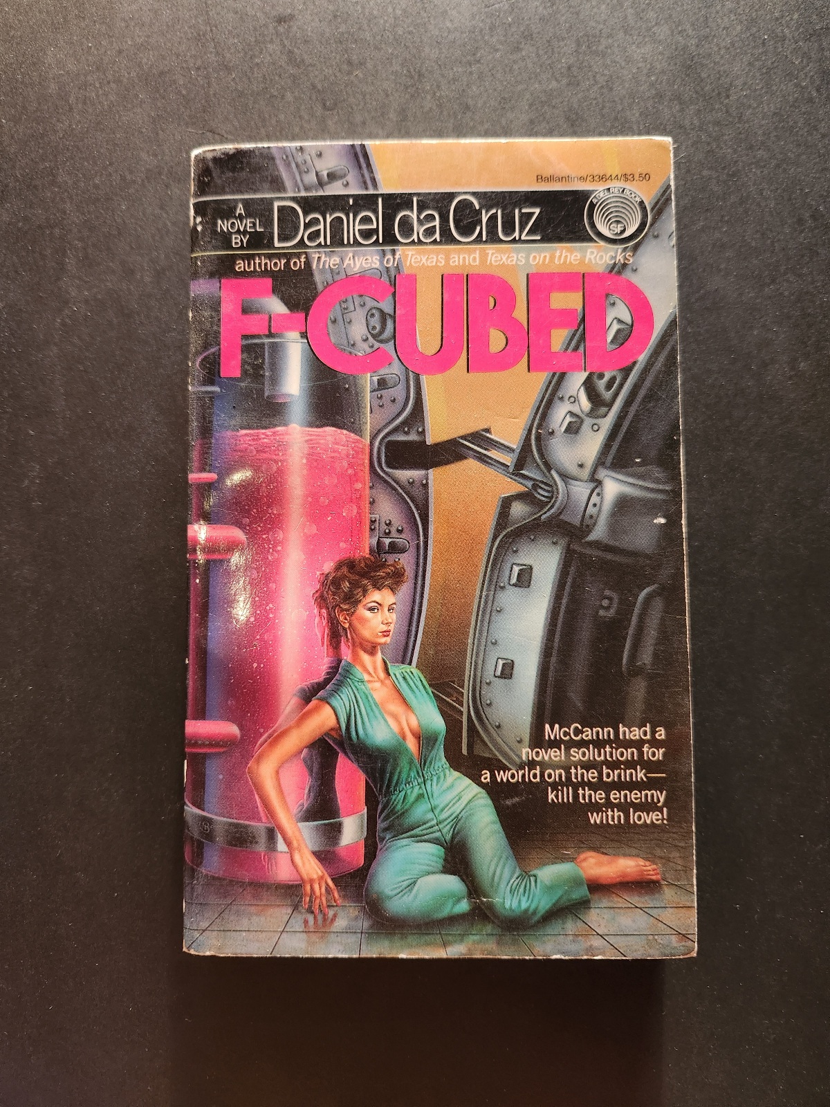F-Cubed by Daniel da Cruz Del Rey Science Fiction 1987 Paperback