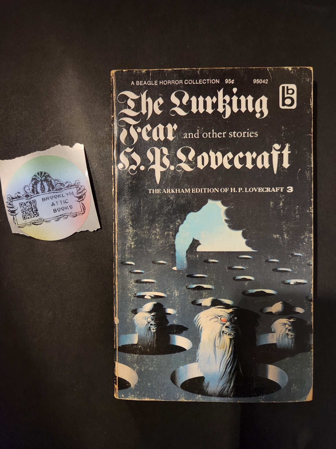 The Lurking Fear and other stories by H.P. Lovecraft 1971 2nd Printing Beagle Horror Collection