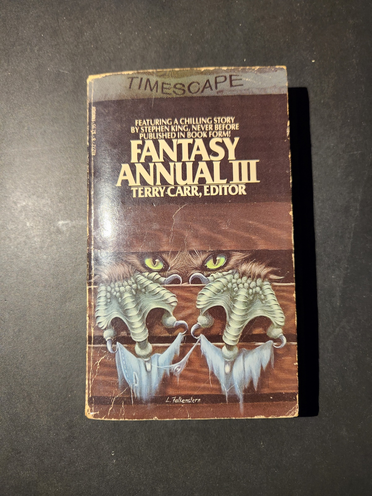 Timescape Fantasy Annual III Edited by Terry Carr 1981 Pocket Book Horror Paperback