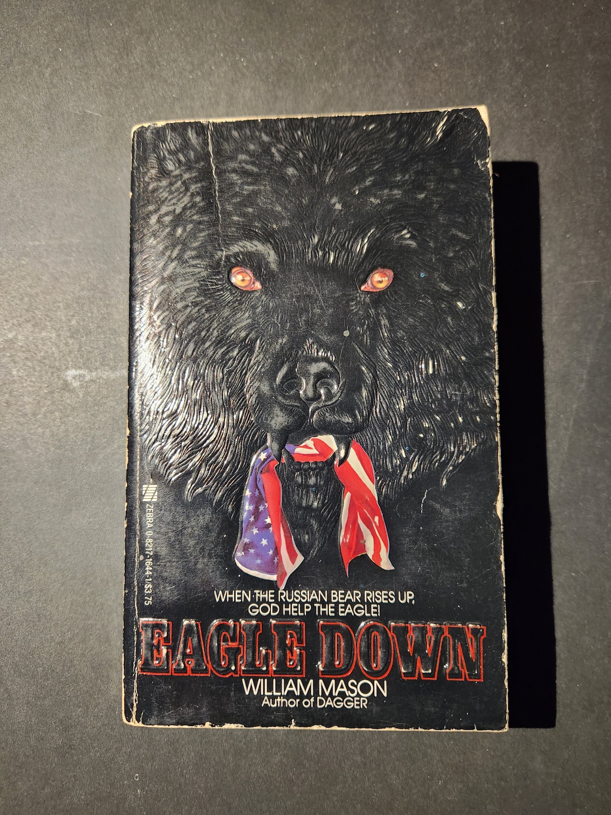 Eagle Down by William Mason 1985 1st Printing Zebra Horror Paperback