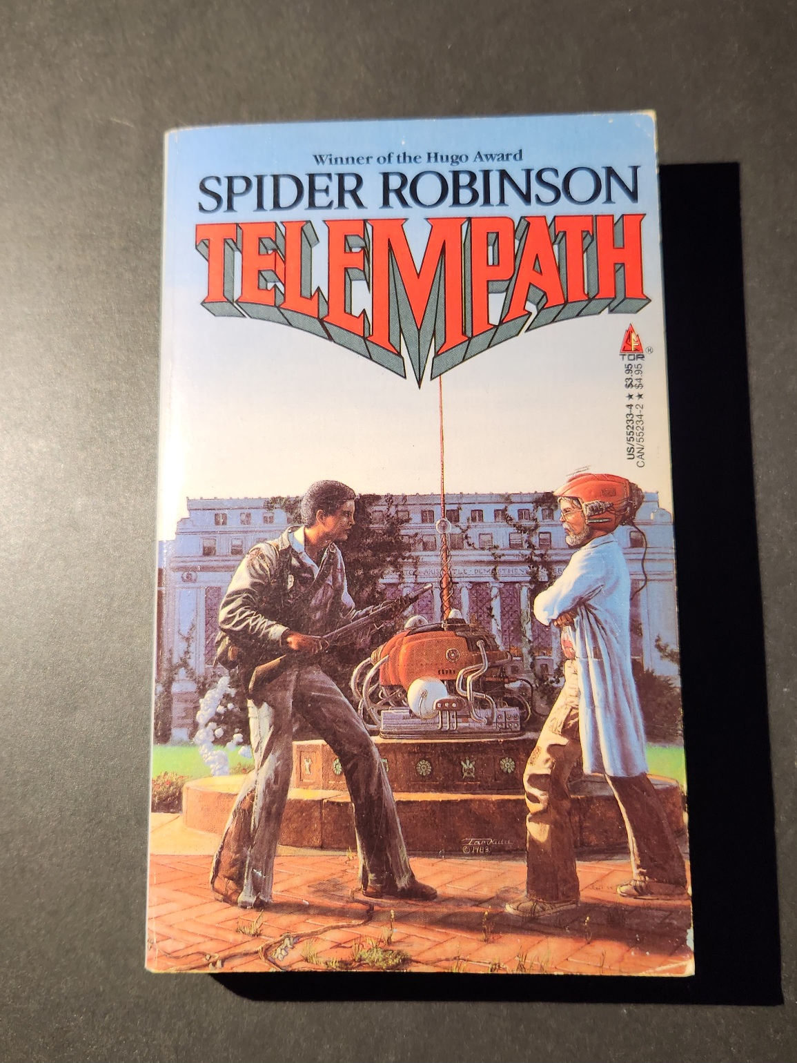 Telempath by Spider Robinson 1984 Tor Science Fiction Paperback