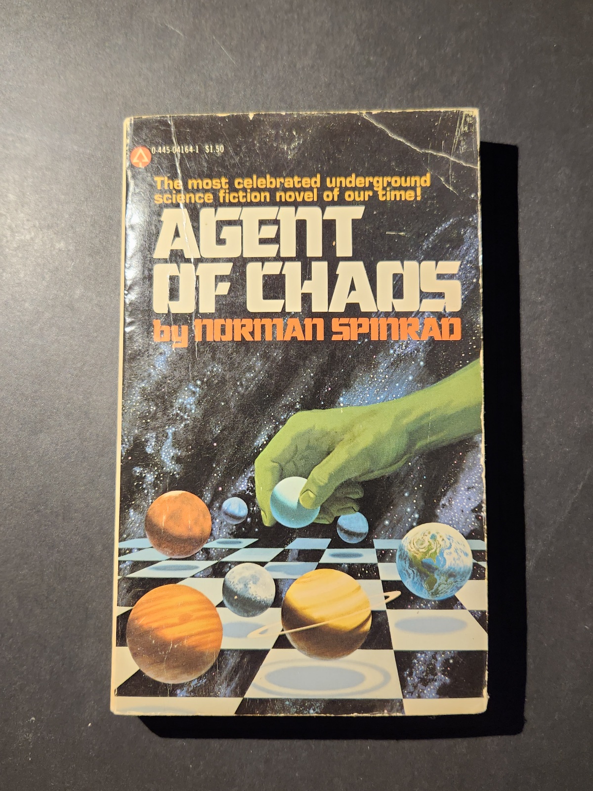 Agent of Chaos by Normal Spinrad 1978 Popular Library Science Fiction Paperback