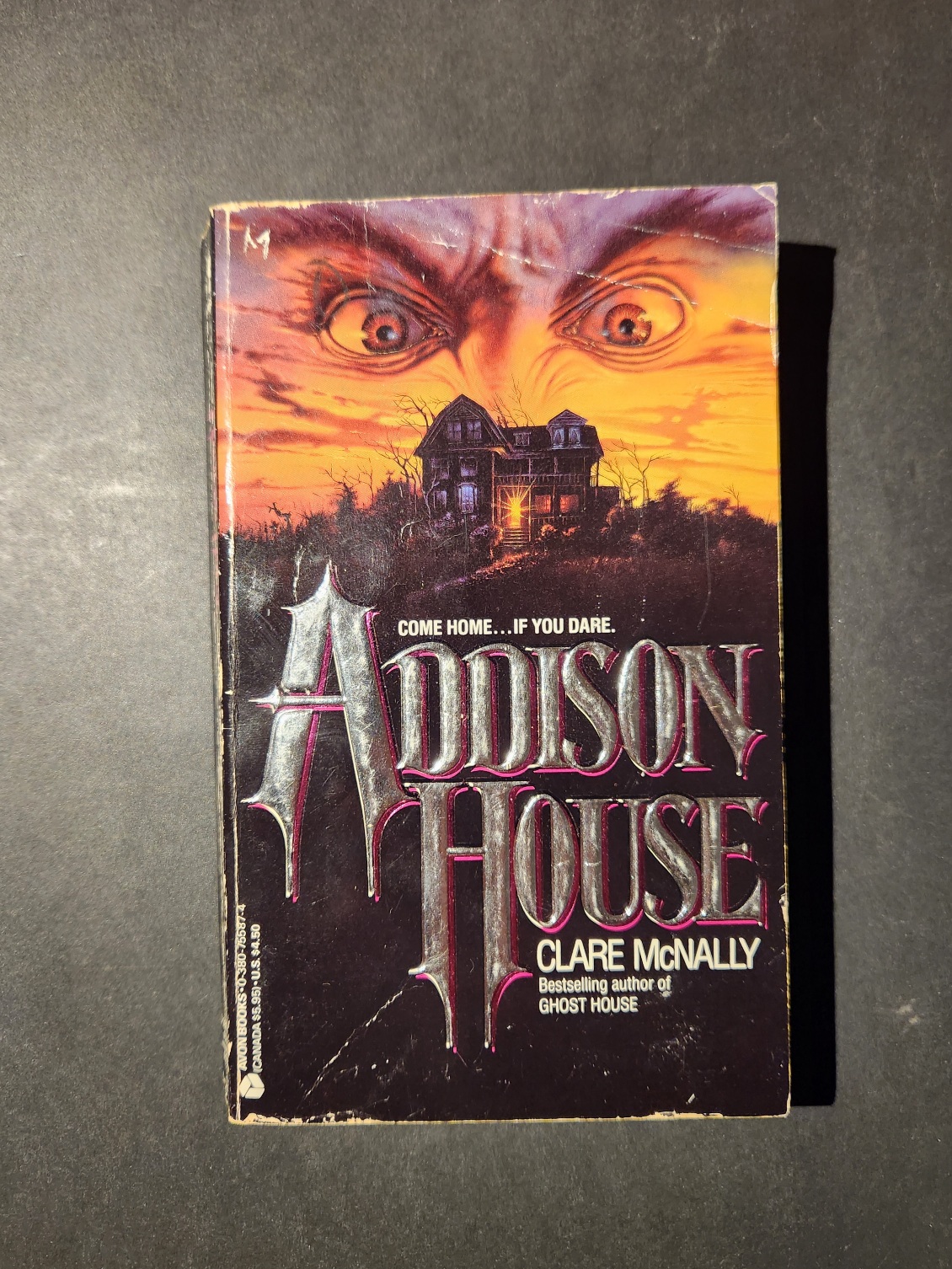 Addison House by Clare McNally 1988 Avon Horror Paperback