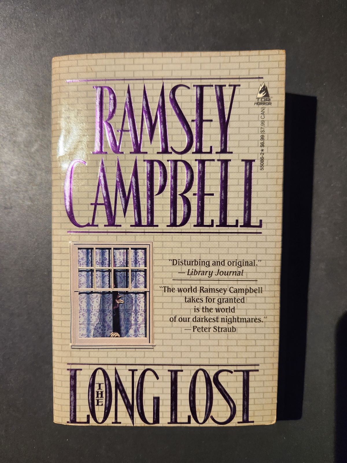 The Long Lost by Ramsey Campbell 1996 Tor Horror Paperback