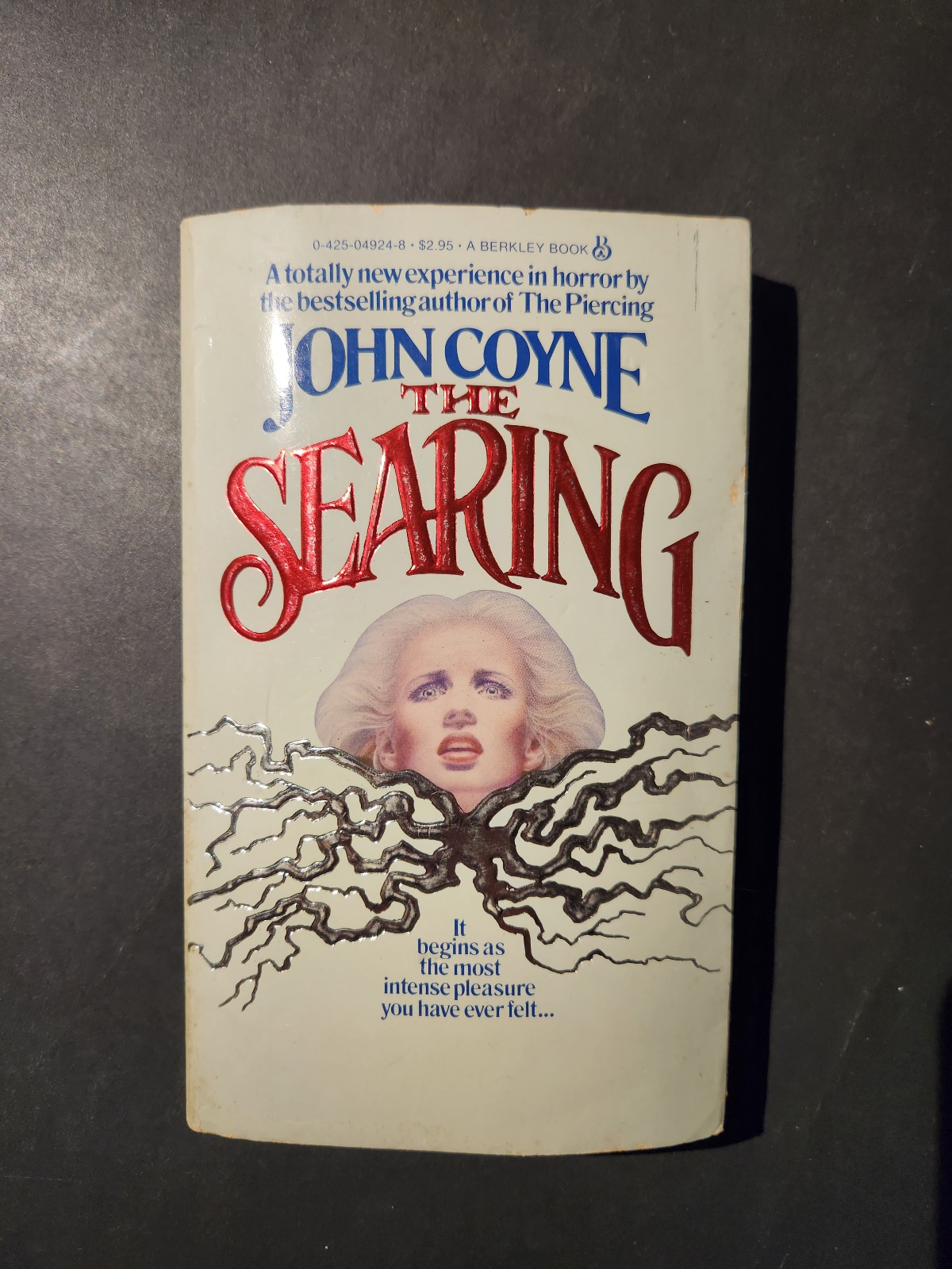 The Searing by John Coyne 1981 Berkley Horror Paperback