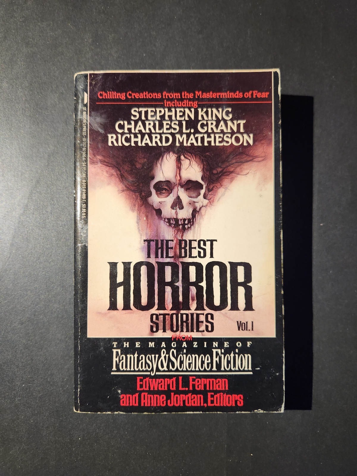 The Best Horror Stories Vol 1 edited by Edward L. Ferman & Anne Jordan 1988 St. Martin's Press Horror Paperback