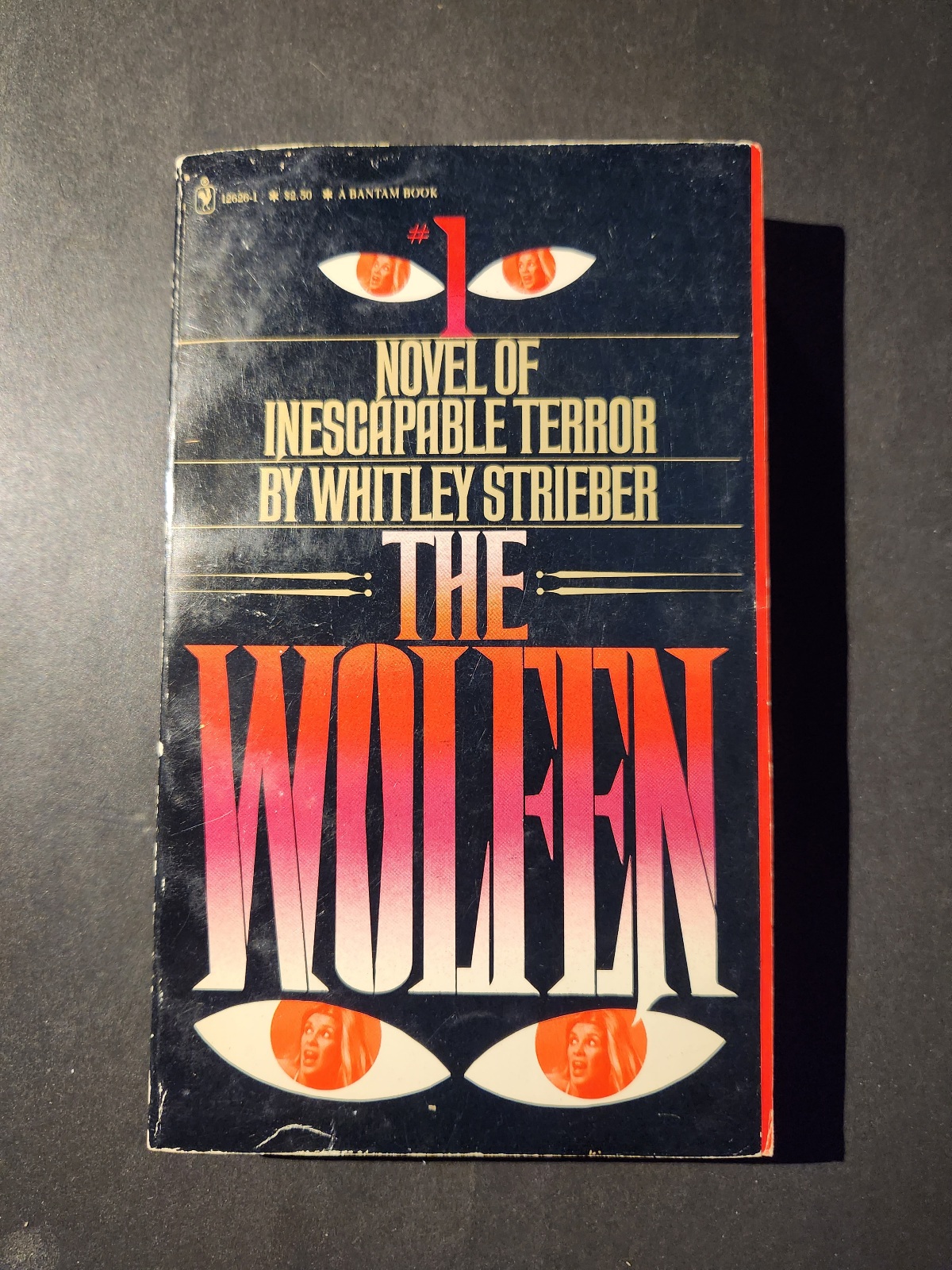 Wolfen by Whitley Strieber 1979 Bantam Horror Paperback