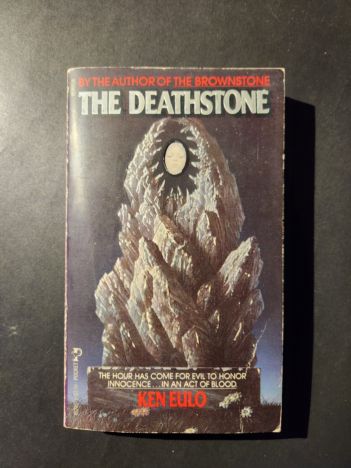 The Deathstone by Ken Eulo 1982 Pocket Horror Paperback