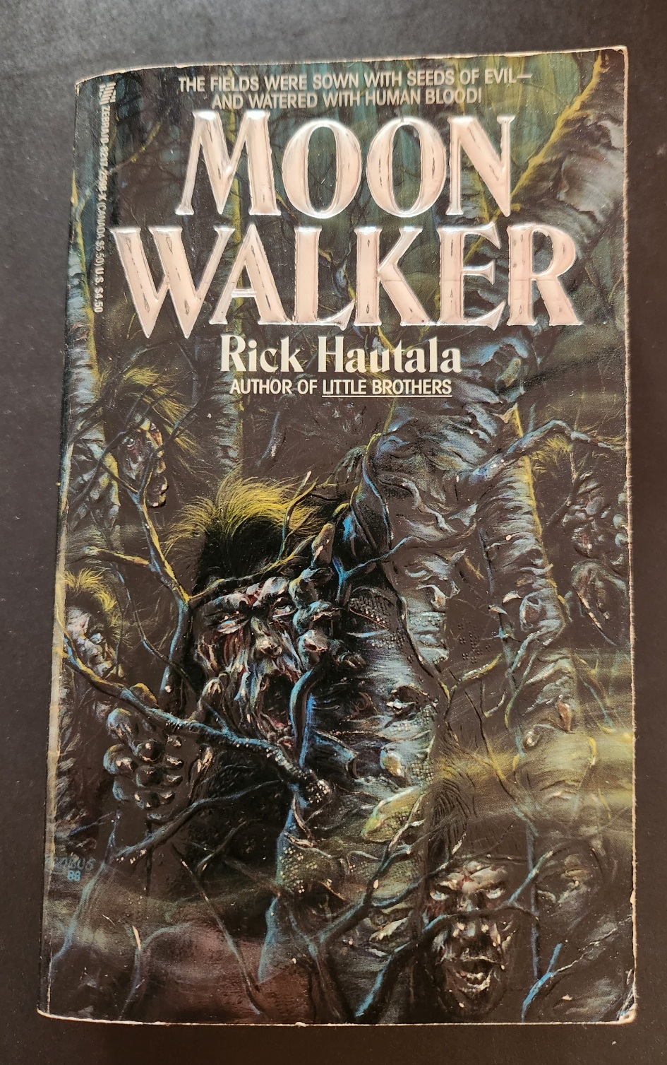 Moon Walker by Rick Hautala 1989 Zebra Horror Paperbacks from Hell