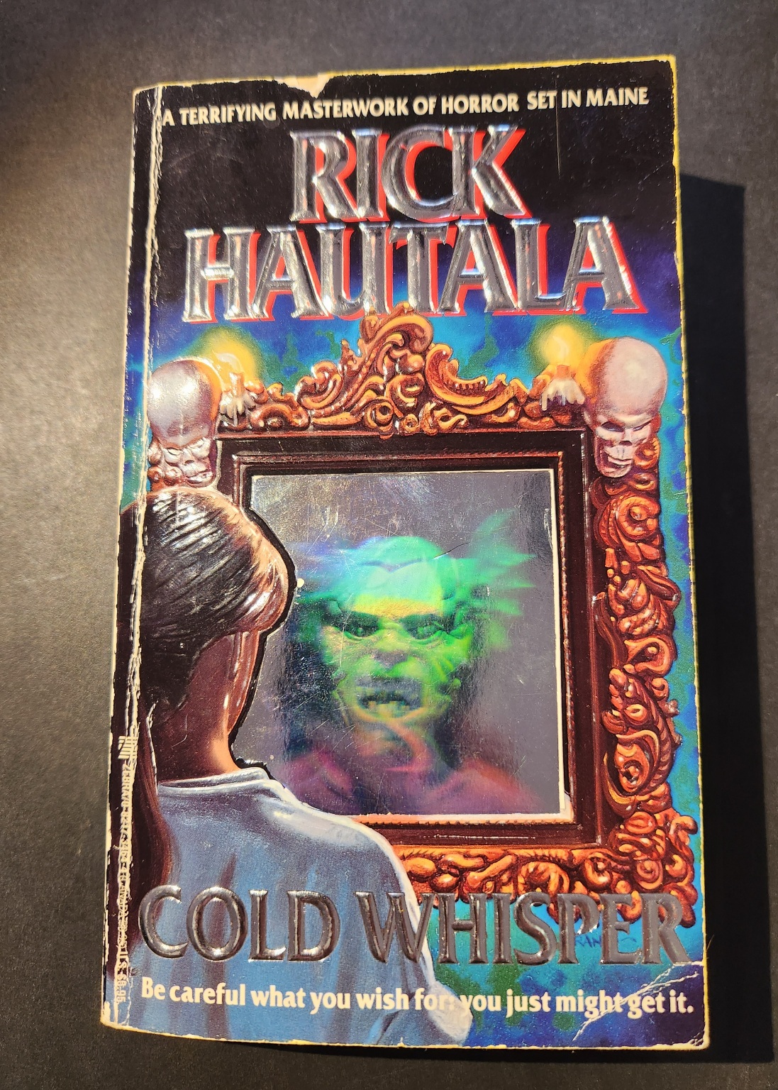 Cold Whisper by Rick Hautala 1991 Zebra Horror First Printing Paperback
