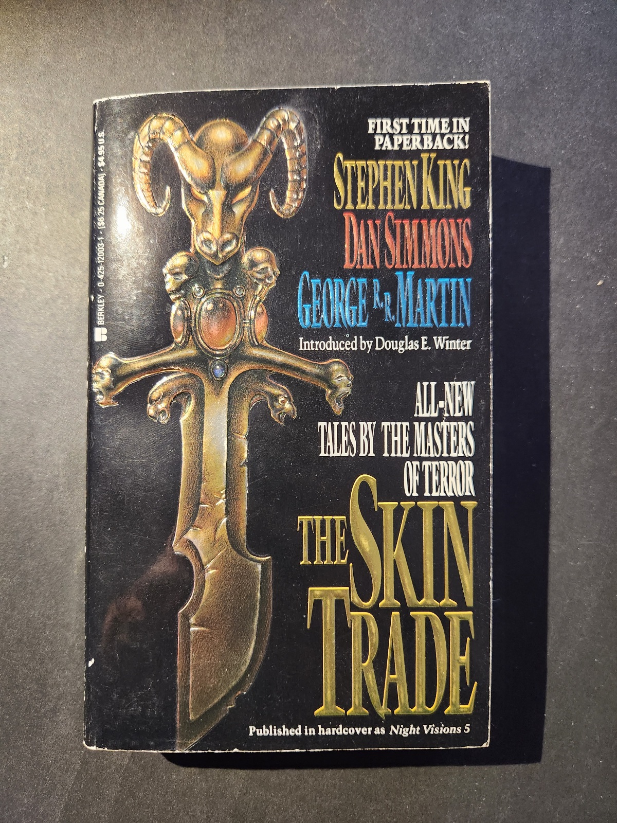 The Skin Trade introduced by Douglas E Winter Berkley Horror Anthology Paperback 1990