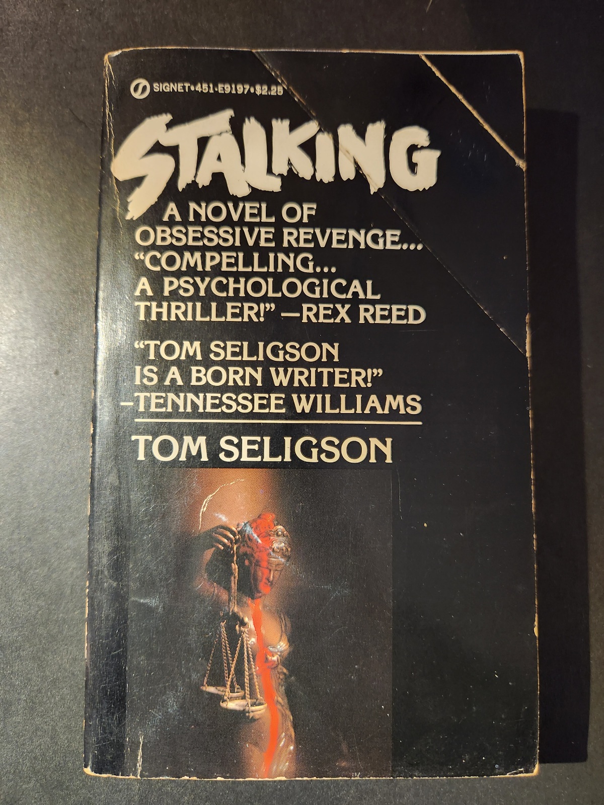 Stalking by Tom Seligson Signet 1980 Horror Paperback