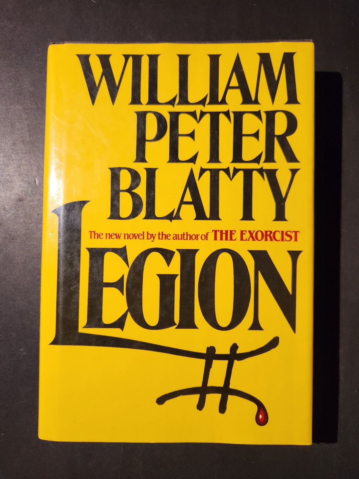 Legion by William Peter Blatty 1983 Hardcover Horror