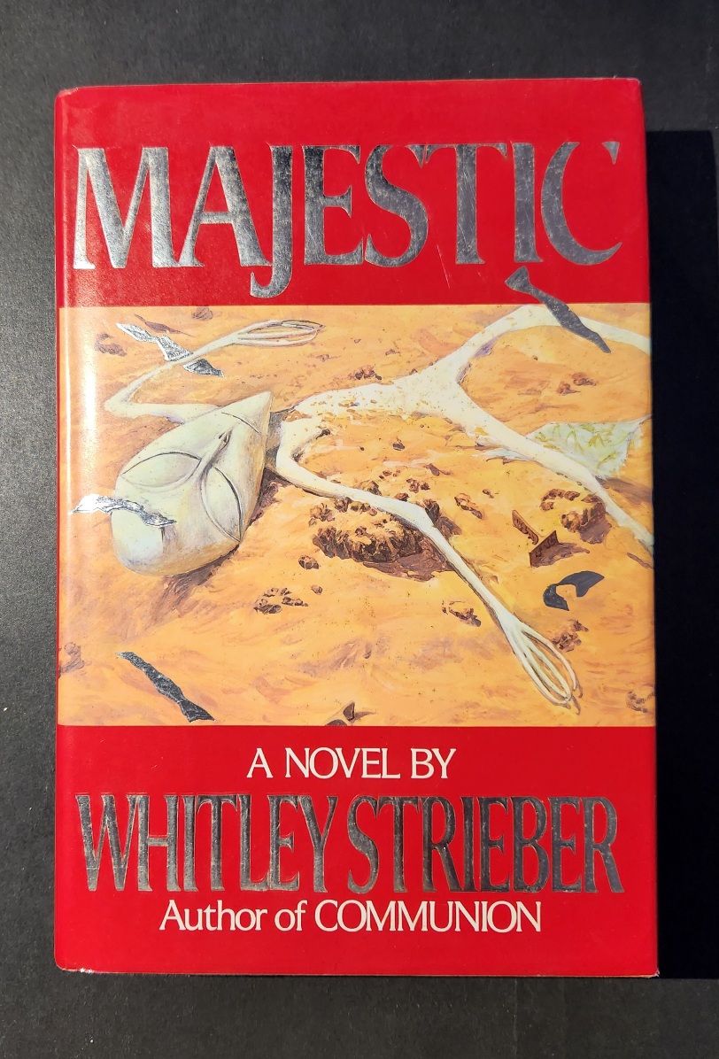 Majestic by Whitley Strieber 1989 Putnam Hardcover