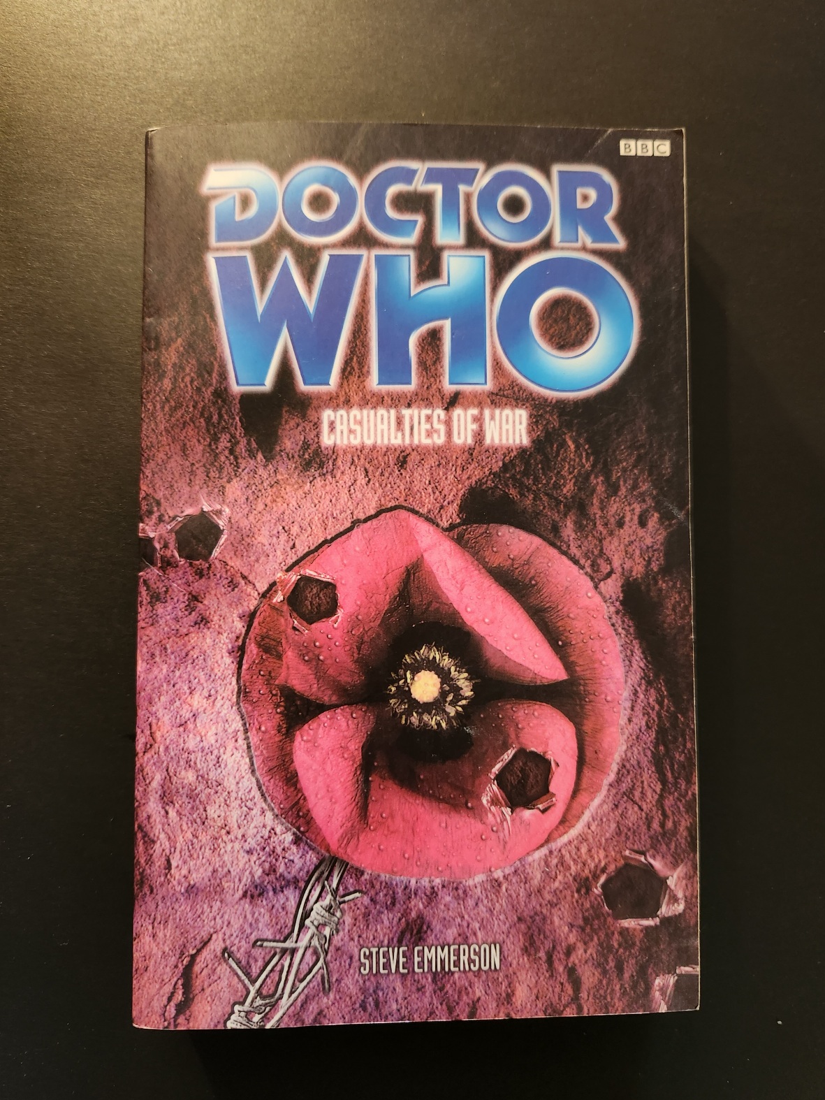 BBC DOCTOR WHO: CASUALTIES OF WAR BY STEVE EMMERSON 2000 UK EDITION PAPERBACK