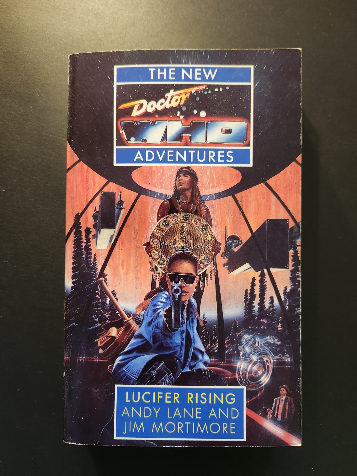 THE NEW DOCTOR WHO ADVENTURES: LUCIFER RISING BY ANDY LANE AND JIM MORTIMORE 1993 PAPERBACK