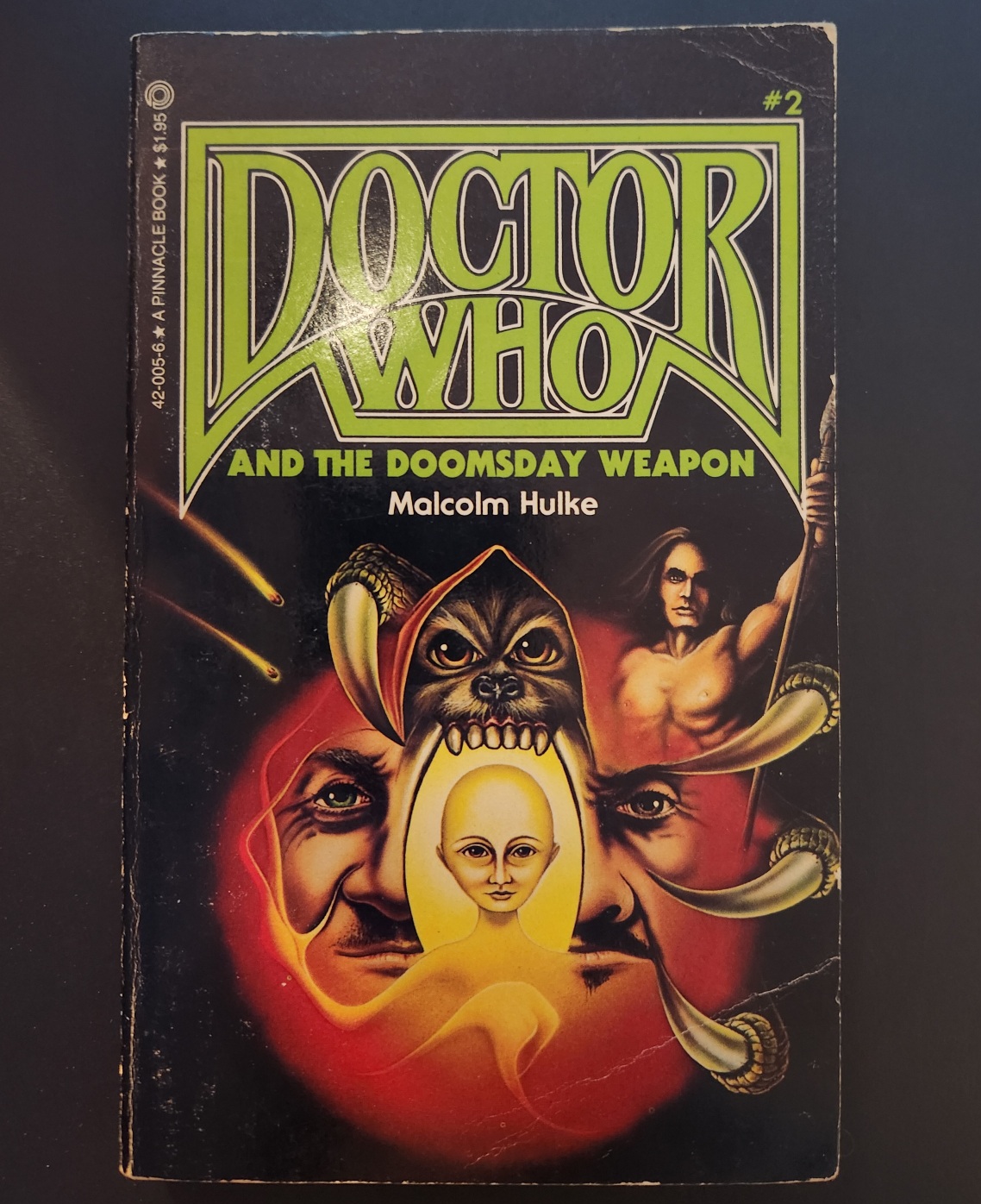 DOCTOR WHO AND THE DOOMSDAY WEAPON BY MALCOLM HULKE 1979 PINNACLE UK PAPERBACK