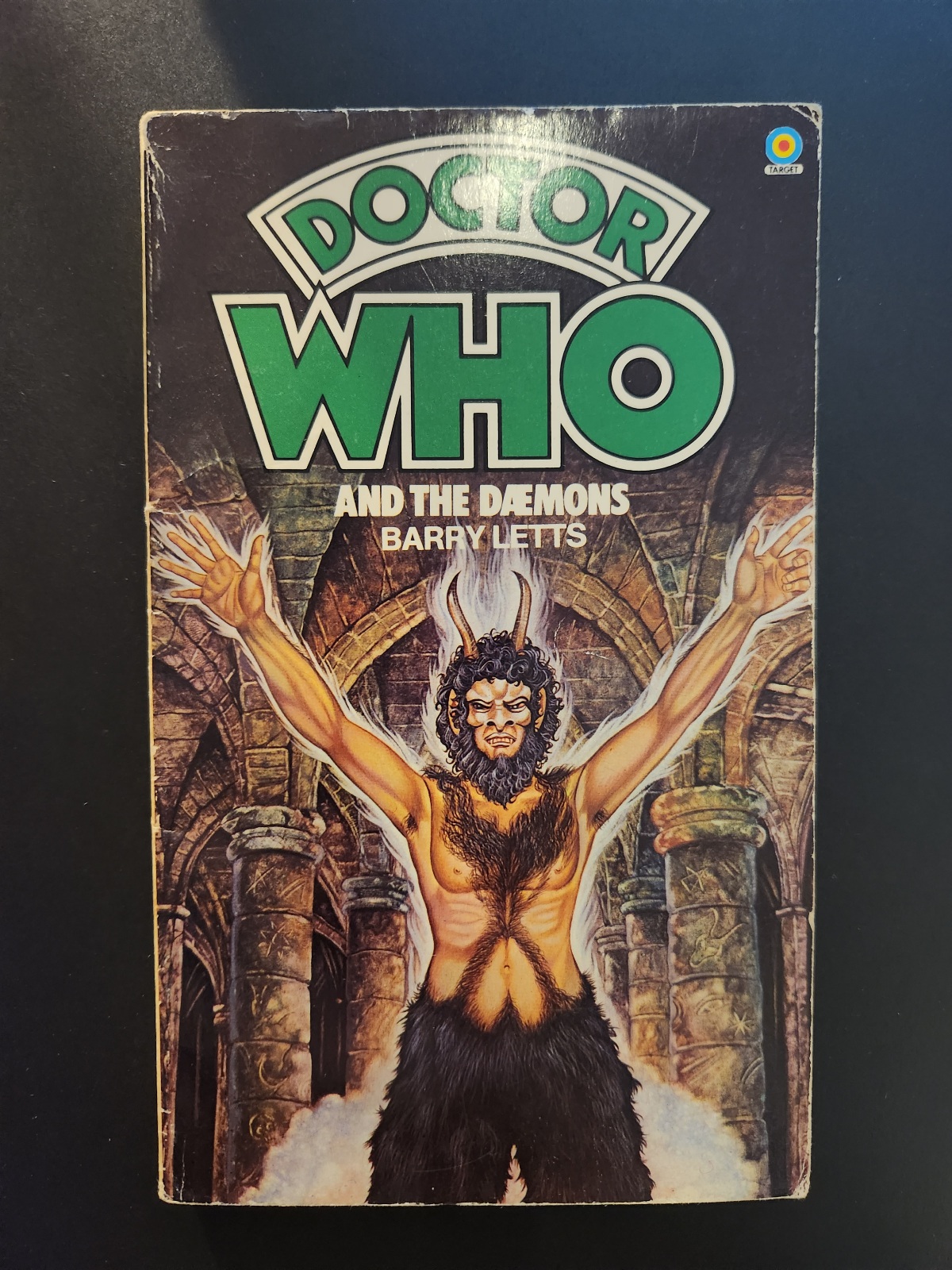 DOCTOR WHO AND THE DAEMONS BY BARRY LETTS UK TARGET 1982 PAPERBACK