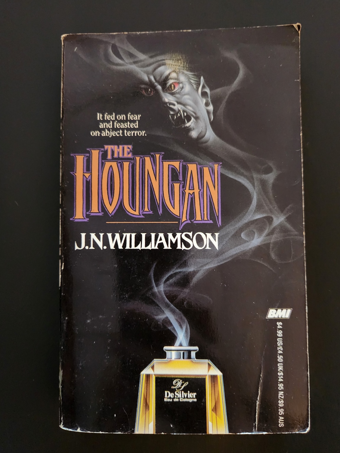 The Houngan by J.N. Williamson 1980 BMI First Printing Horror Paperbacks from Hell