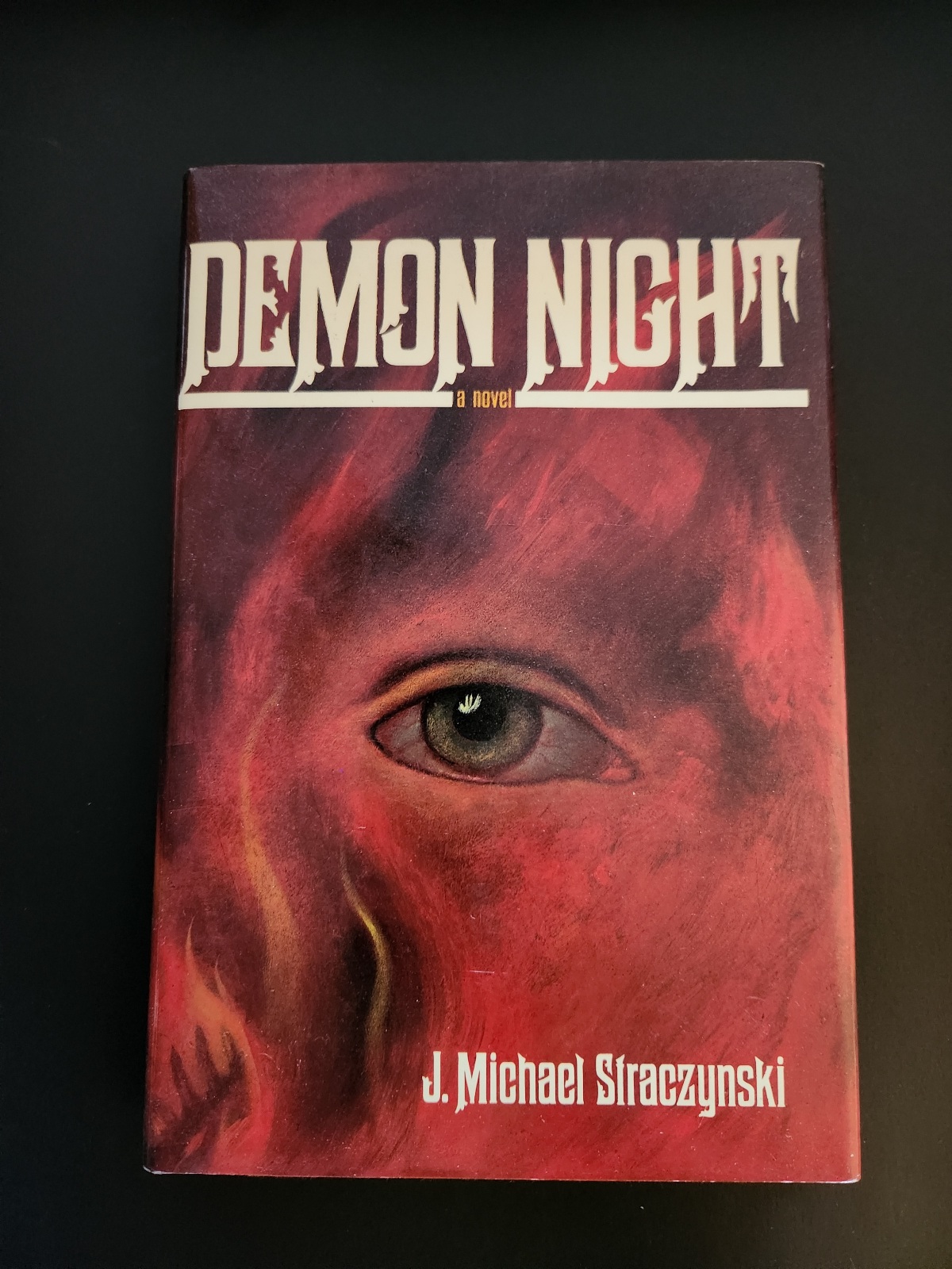 Demon Night by J. Michael Straczynski First Edition 1988 Dutton Hardcover Horror