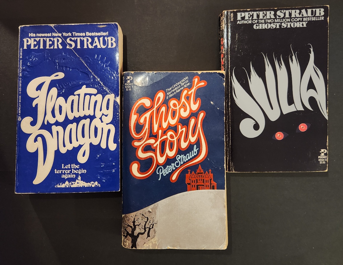 Peter Straub 3 book Bundle: Floating Dragon, Ghost Story & Julia Paperbacks