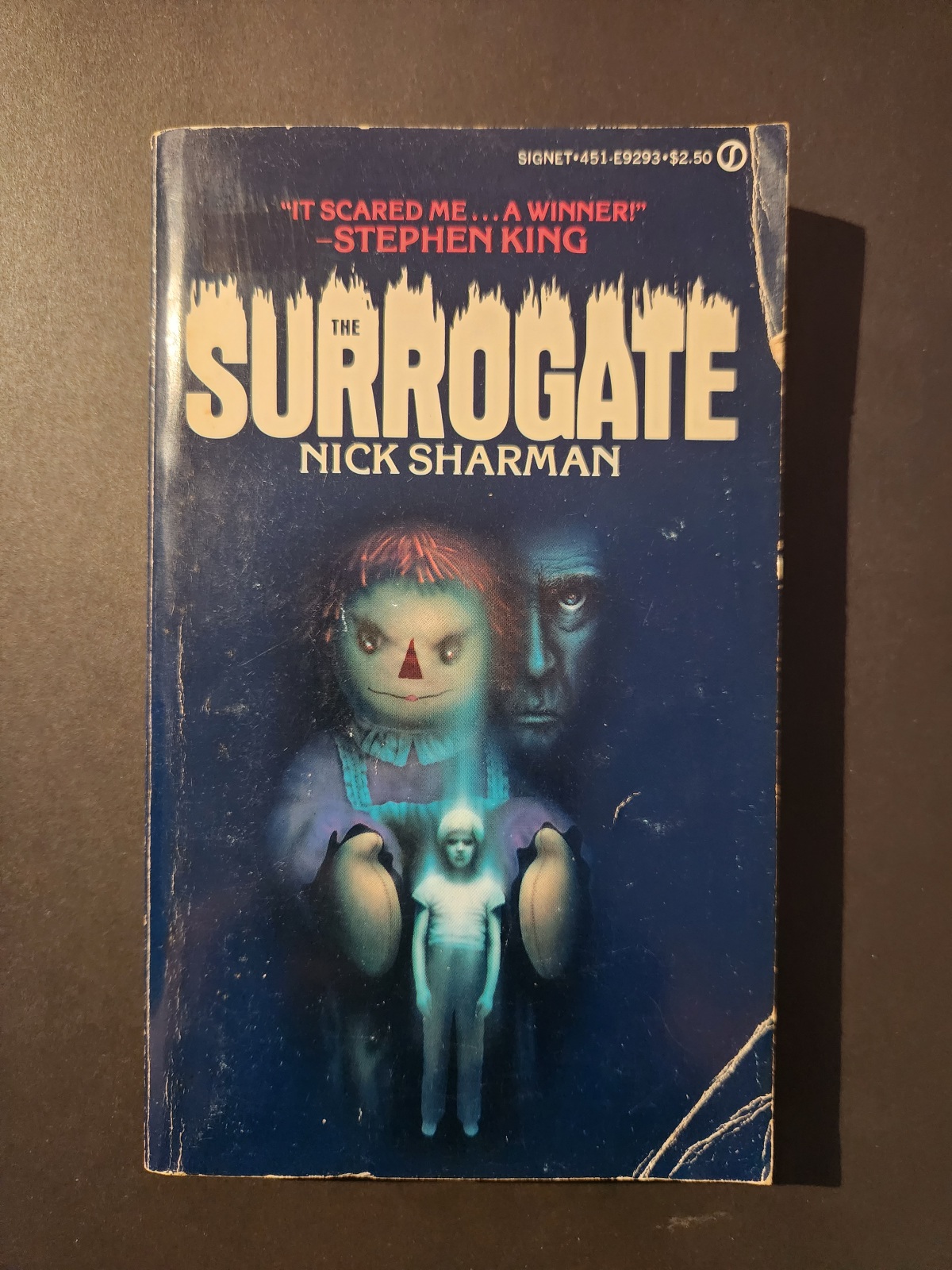 The Surrogate by Nick Sharman Signet 1980 Horror Paperback