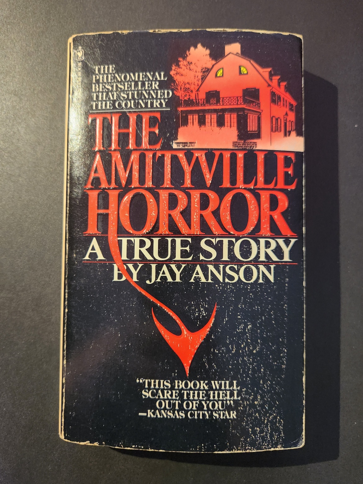 The Amityville Horror by Jay Anson 1978 Bantam Books Horror Paperback