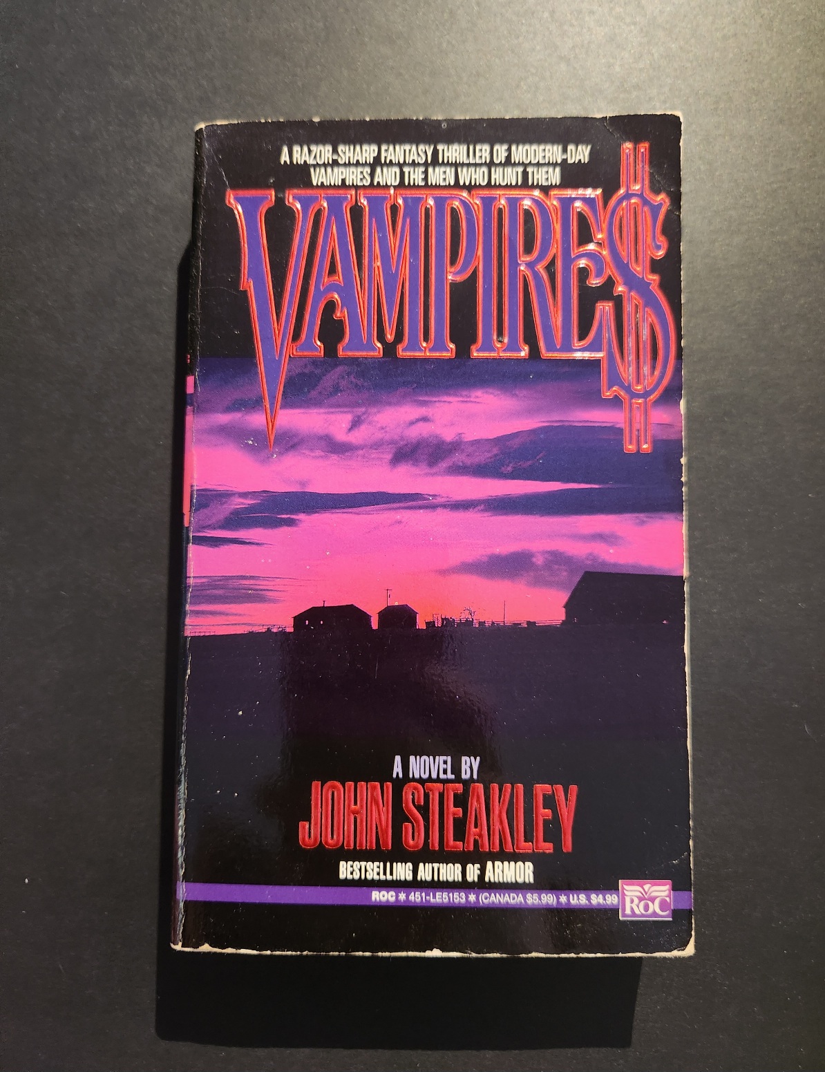 Vampires by John Steakley 1992 ROC Horror Paperback