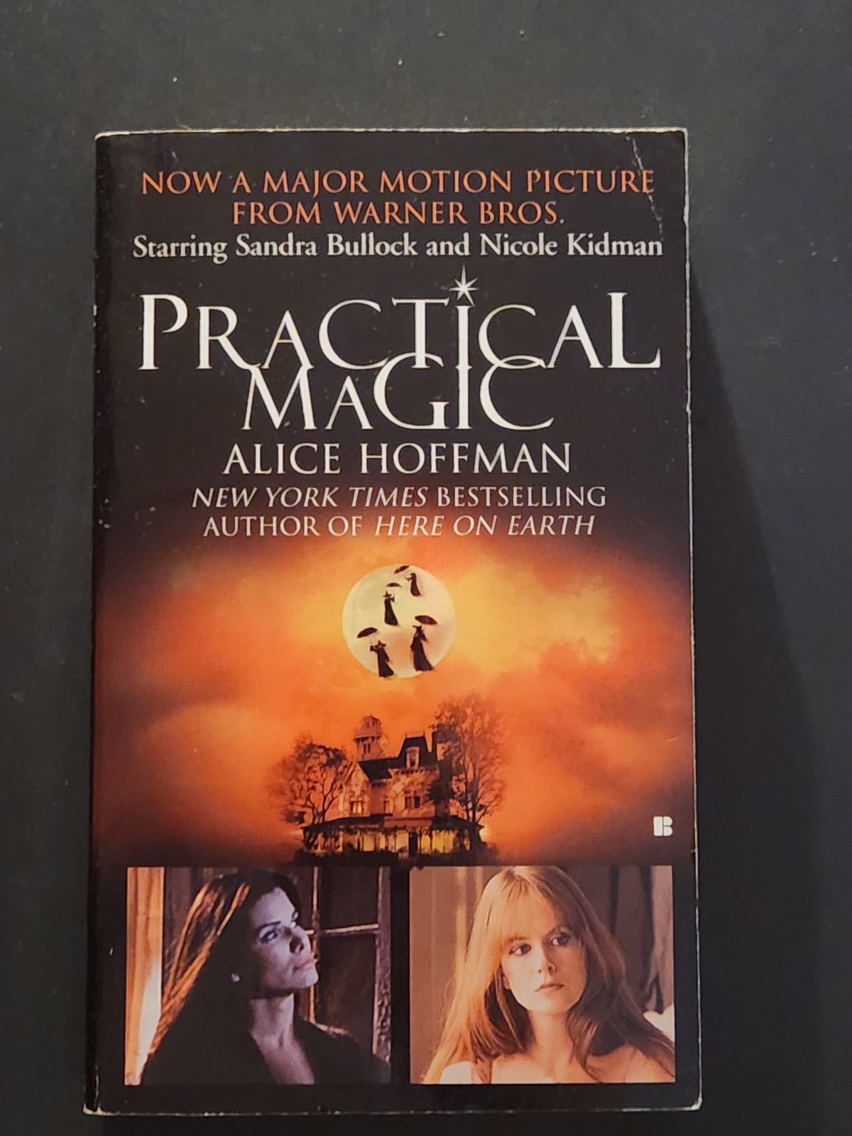 Practical Magic by Alice Hoffman 1996 Movie Cover Berkley Paperback