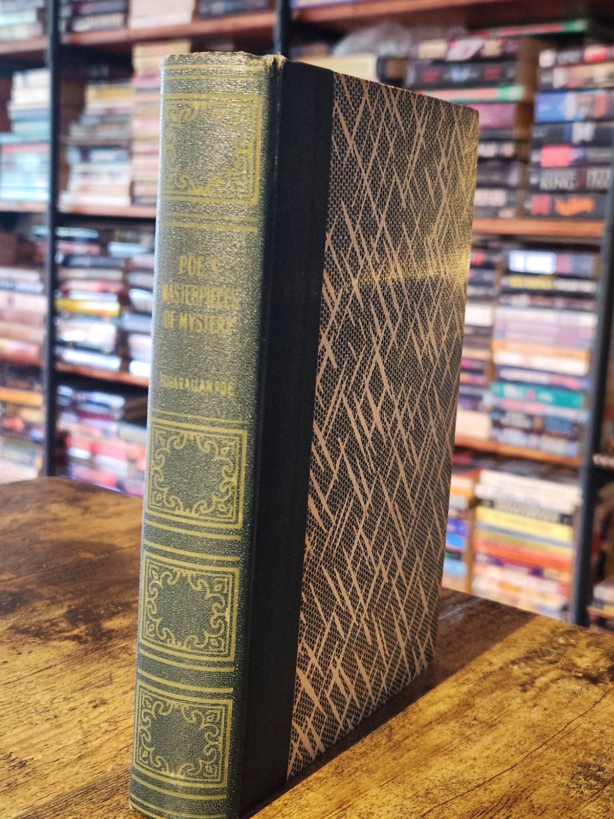 Poe's Masterpieces of Mystery by Edgar Allan Poe 1950s Art Type Edition Hardcover