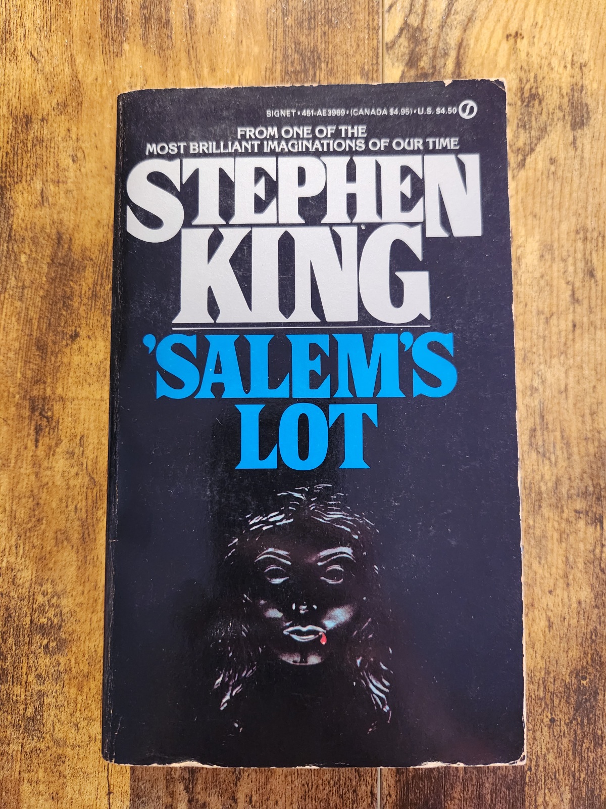 Salem's Lot by Stephen King 1976 Signet Trade Paperback