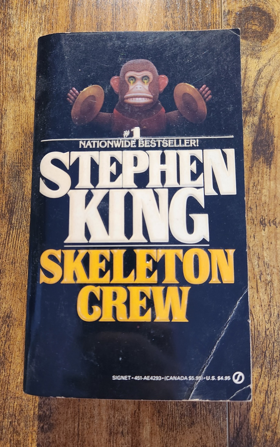 Skeleton Key by Stephen King 1986 Signet 1st Printing Trade Paperback