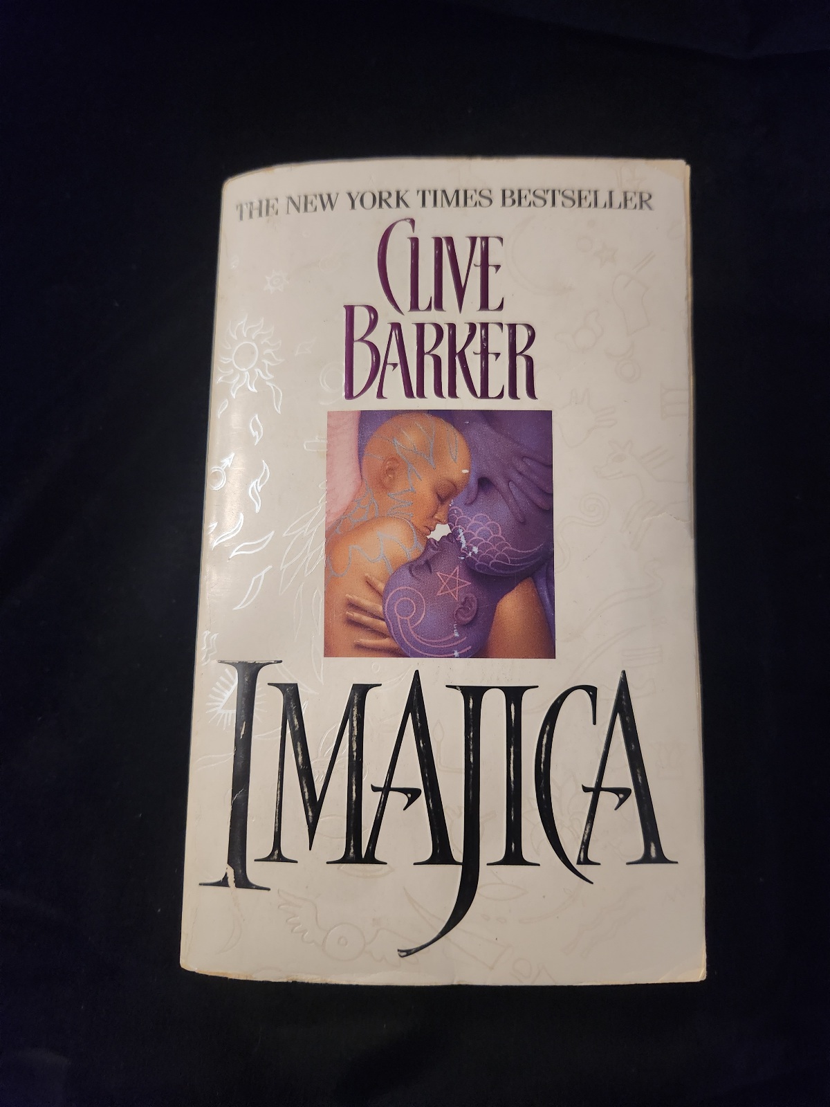 Imajica by Clive Barker 1992 Harper Paperback with Bookmark