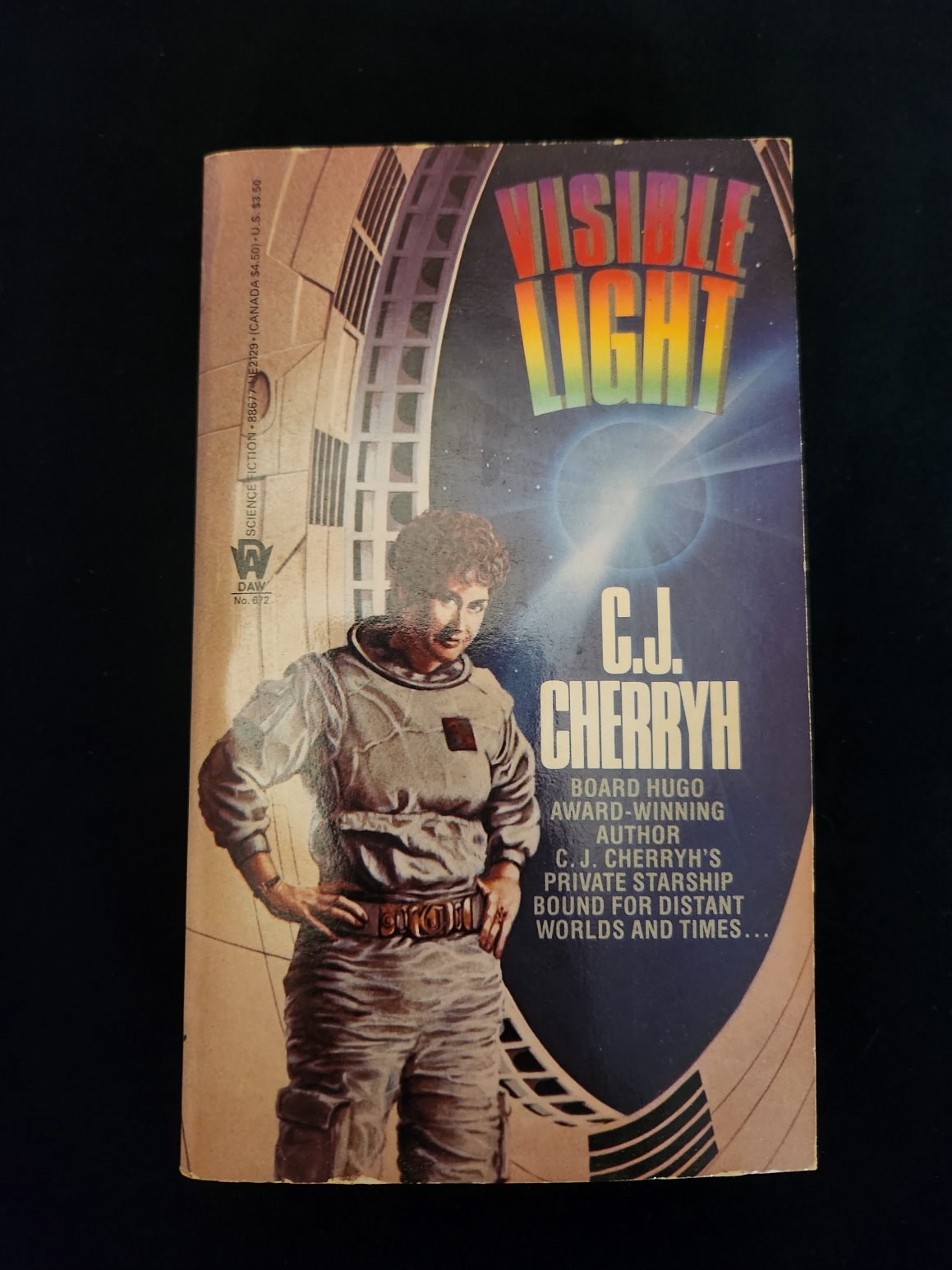 Visible Light by C.J.Cherryh 1986 DAW Science Fiction Paperback